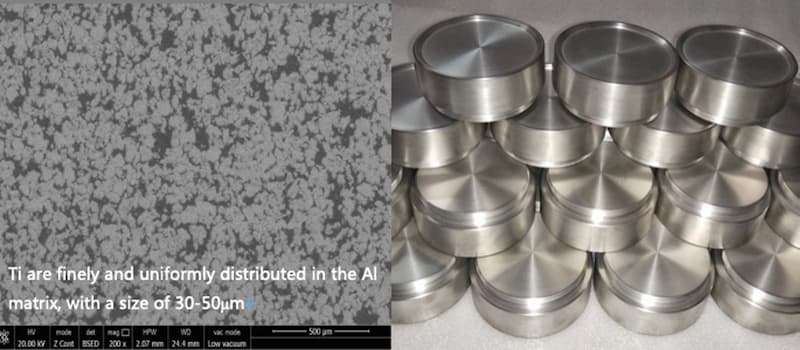 titanium-aluminum sputtering target